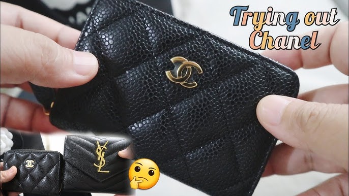 Hermes Rodeo Unboxing + CHANEL Card Holder Unboxing in Black Caviar 🎉🧡  What fits.. 