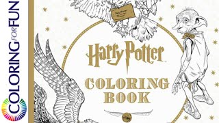 Review: Harry Potter Adult Coloring Book