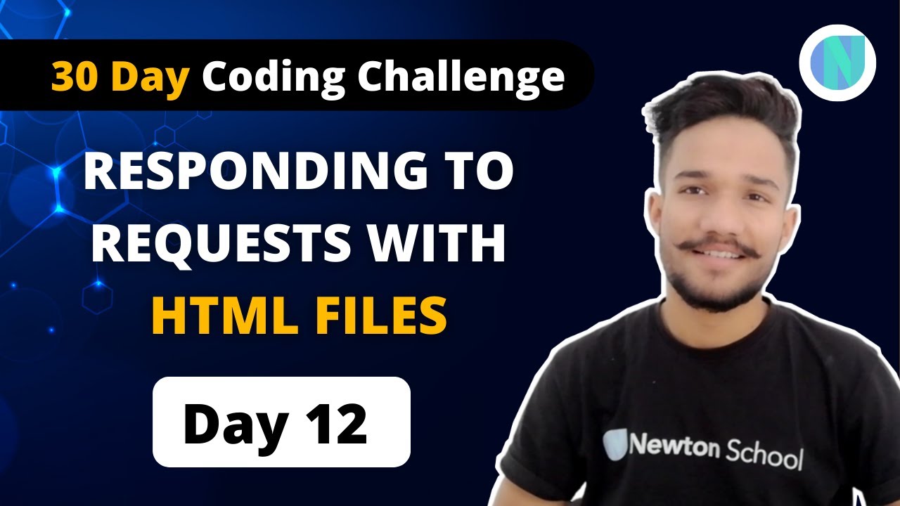 # Day12 : How To Serve HTML Files With Express JS| 30 Days Of Node JS ...