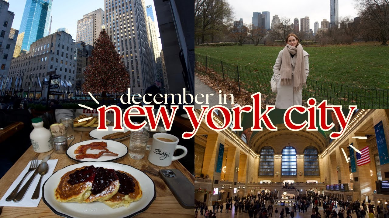 NYC AT CHRISTMAS | a brit living in Boston 🇺🇸