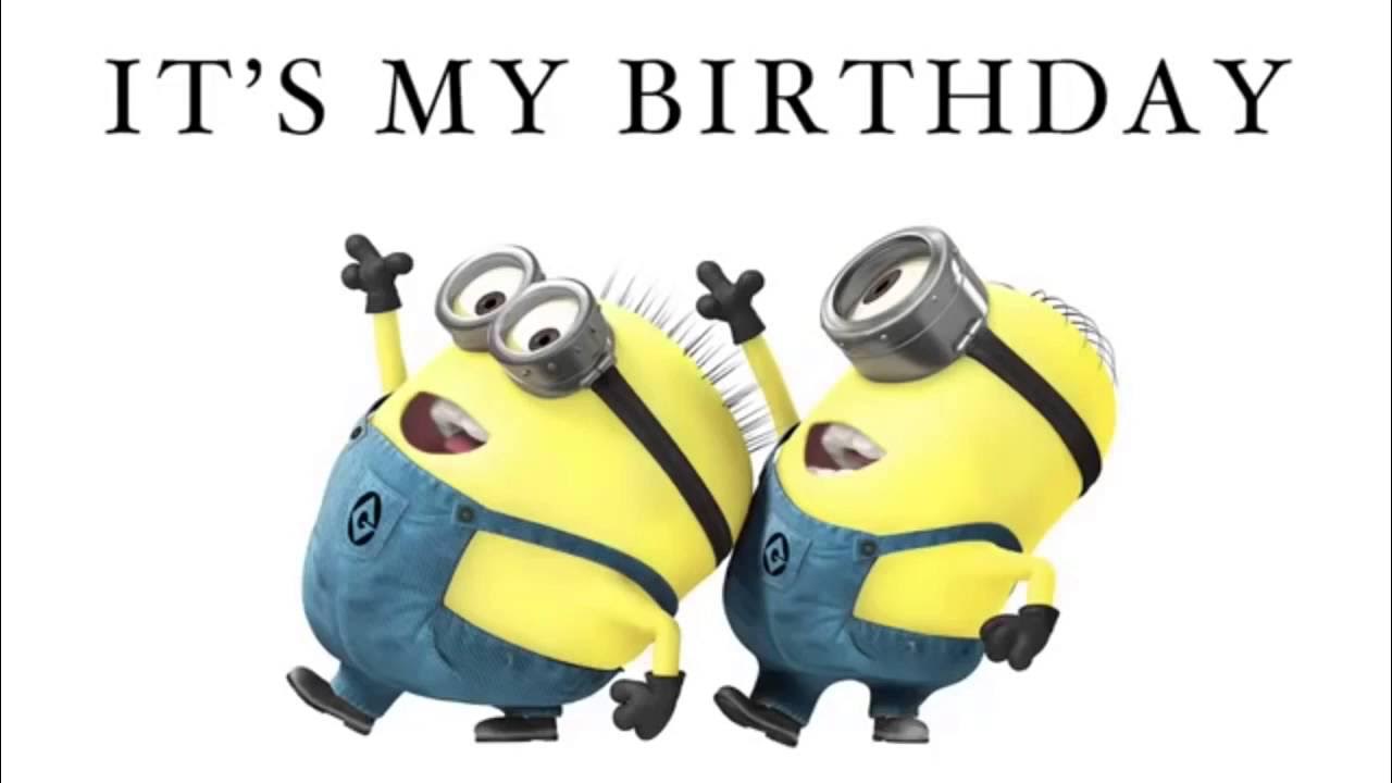 It's my Birthday song in Minion Verson - YouTube