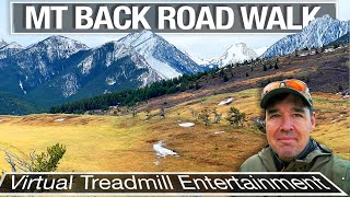 Country Road Virtual Walk in Montana - Treadmill Walking Video - 4k City Walks by City Walks 922 views 1 month ago 32 minutes