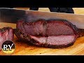 Smoked Chuck Roast For BBQ Beef & Bacon Sandwiches