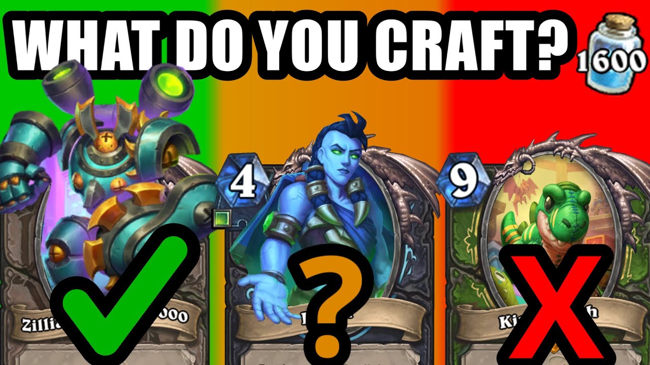 What Legendaries to Craft in Hearthstone - YouTube