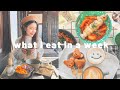 Life in korea  what i eat in a week  traditional tea house cafes celebrity sightings