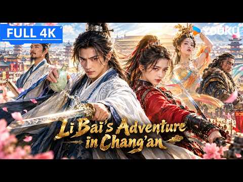 ENGDUB【李白之御剑长安 Li Bai's Adventure in Chang'an】异国刺客谋划刺杀当朝皇帝，诗仙李白绝地爆发一剑破阴谋！| YOUKU MOVIE | 优酷电影