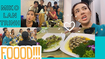 MIKO LAN TRINH cùng hội chị em bạn dì quẫy banh quán ốc của Cát Tường