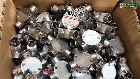 HỘP NỐI 3 NGÃ ỐNG THÉP LUỒN DÂY ĐIỆN LOẠI TRƠN EMT D25 LẮP ĐẶT TẠI KCN PROTRADE