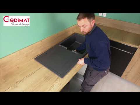 Vidéo: Comment installer un évier suspendu à faire soi-même : instructions et photos