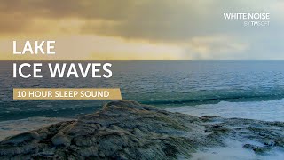 Relaxing Frozen Ice Waves - Sleep Soundscapes - 10 Hours