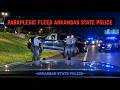 Intoxicated (3rd time) Paraplegic flees Arkansas State Police - Gets PIT MANEUVER