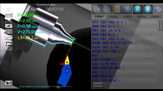 CNC Program |Animation |G73 Function