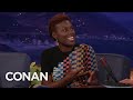 Issa Rae On Growing Up In Africa & Los Angeles | CONAN on TBS