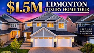 Inside a $1.5M Luxury Home in Edmonton | 4416 Suzanna Crescent, Summerside