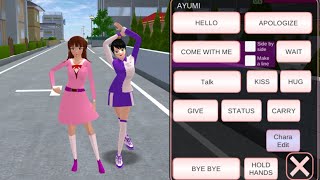 How to talk in sakura school simulator || tutorial#01|| Sakura animation