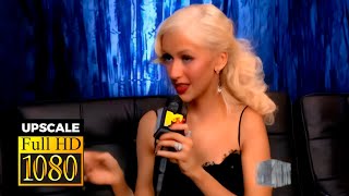 [FHD] Christina Aguilera talking with John Norris about her Grammy's performance - Grammy 2007