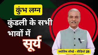 Kumbh Lagna Me Surya Ka Fal - Sun In Aquarius Ascendant Horoscope In All 12 Houses - Astrology - 25