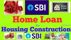 How to Apply SBI Home Loan For Housing Construction |        