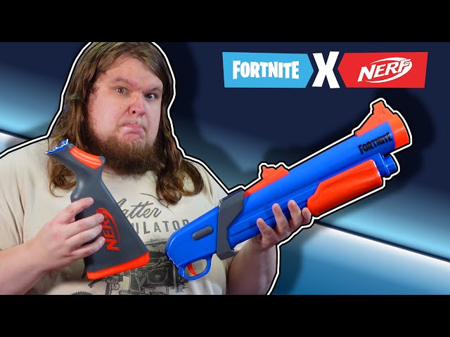 Nerf Fortnite Pump SG Blaster - Entertainment Earth