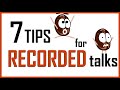 Preparing for Virtual Conferences – 7 Tips for recording a good conference talk