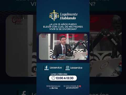¿A los 15 años puedo elegir con cuál de mis padres vivir si se divorcian?