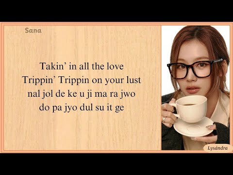 Decaffeinated (Sana) - TWICE | Easy Lyrics