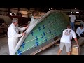 Foam Coring & Demolding an Ariki Hull