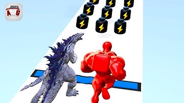 Muscle Rush 3D All Levels Gameplay Android, iOS Max Level MR3DIO