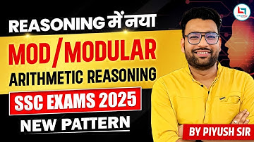 Mod/Modular Arithmetic Reasoning || New Pattern || SSC 2025 || One Shot Piyush Varshney Sir