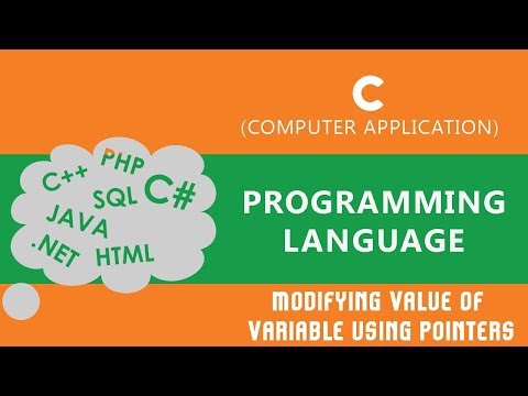 60. | Modifying Value of Variable using Pointers | - C Language