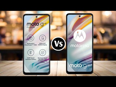 Motorola Moto G40 Fusion Vs Motorola Moto G60
