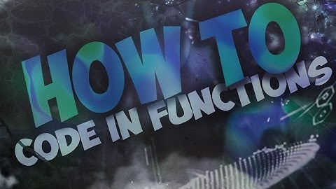 [MW2/CFG/.FF] HOW TO CODE IN FUNCTIONS