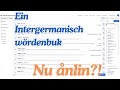 De ånlin-wördenbuk för de Intergermanisch språk är tilgänglig