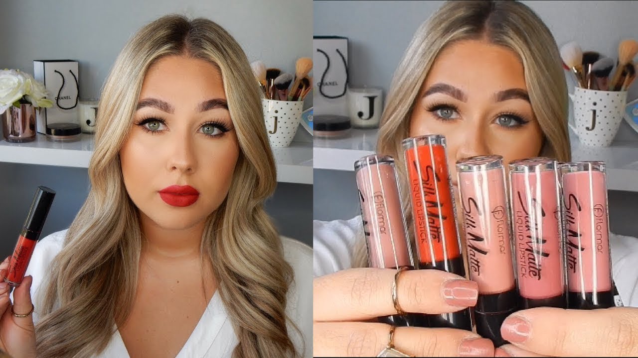 FLORMAR LIPSTICK || FLORMAR LIPSTICK REVIEW || Flormar Extreme Matte Lipsticks Swatches.