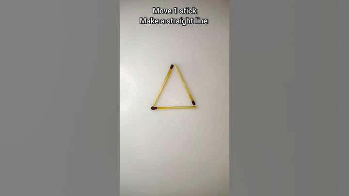 Make a line by moving 1 stick 🤯#iqtest #puzzle #brainteaser #shorts