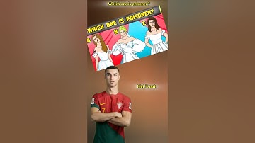 Which one is prisoner?  #riddlechallenge #riddleoftheday #enigma #logicpuzzles