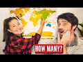 Our Travel Scratch Map! 8 Years On The Road | How Many Countries Have We Been To?