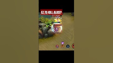ALICE VS CHOU ___IF U LIKE SHORTS,PLZ LIKE AND SUBSCRIBE TO MY CHANNEL. #mlbb #chou #alice #shorts