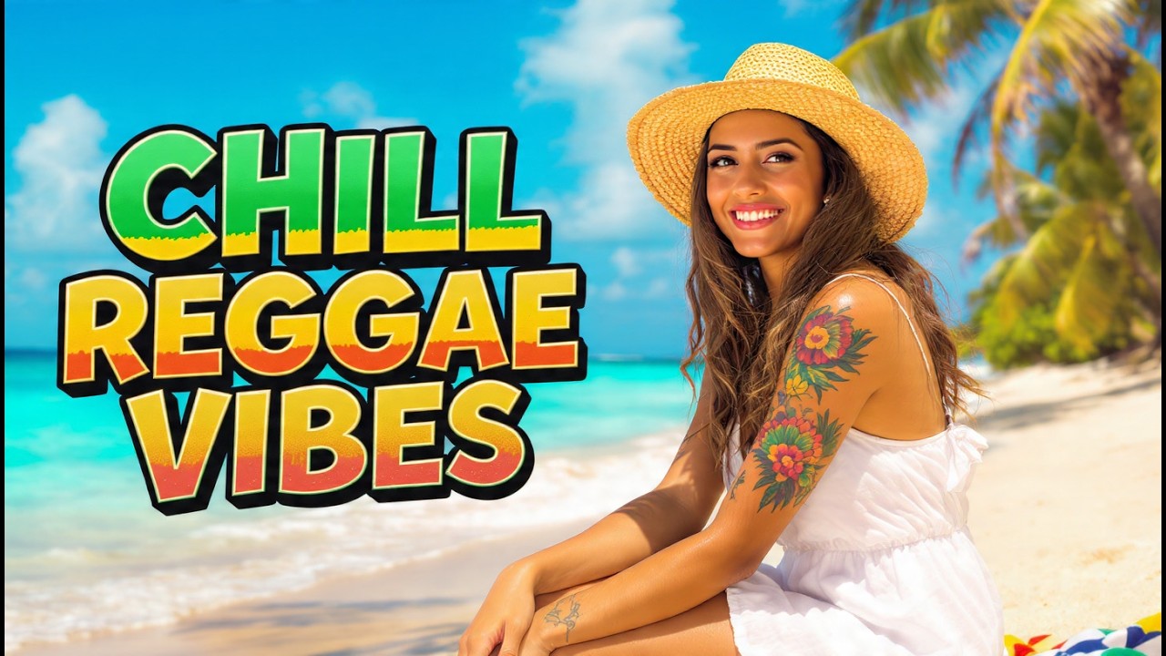 Tropical Island Reggae Vibes 🌊 Relaxing Beach Music for Positive Energy ...
