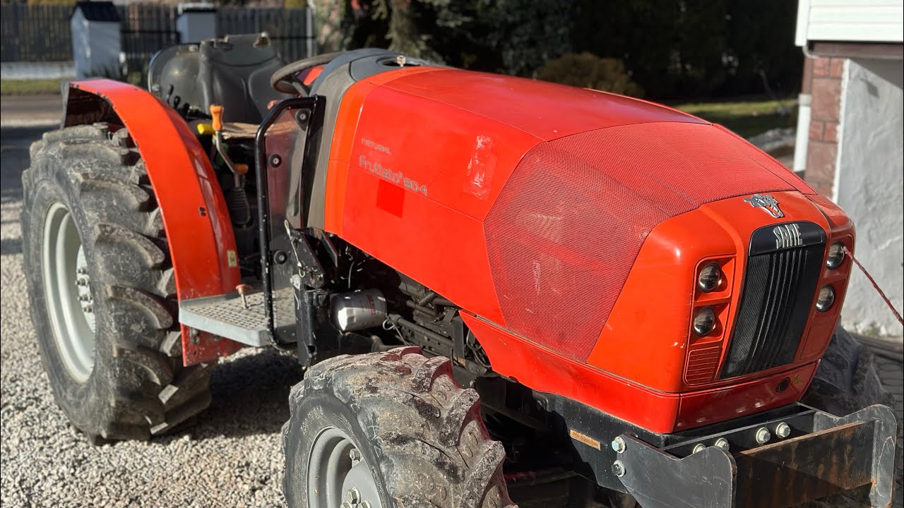 Ciągnik sadowniczy SAME FRUTTETO 80.4 / 4 cylindry / Prezentacja dla klienta