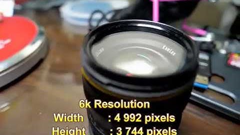 Panasonic GH5 6K video test(Non anamorphic) using 6k photo mode