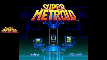 Super Metroid [SNES] Playthrough #01, Space Colony and Crateria: Morphing Ball
