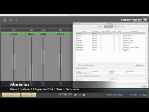 LIQUID NOTES News: Instrument Library and Track Assignment