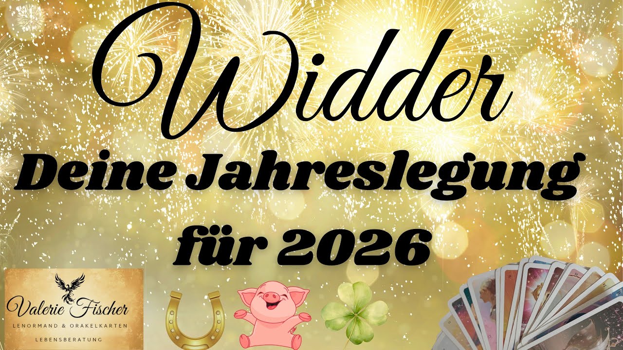 Widder ♈️ Deine Jahreslegung für 2026