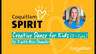 Creative Dance for Kids (3 – 5 yrs) – Lesson 3