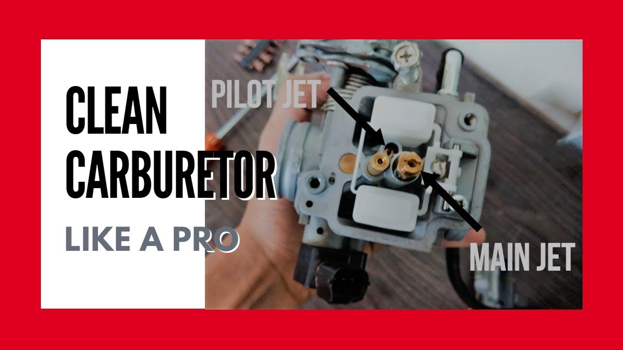 Motorcycle Carburetor Cleaning Process YouTube