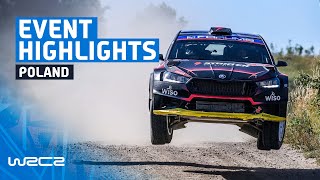 WRC2 Event Highlights | WRC ORLEN 80th Rally Poland 2024