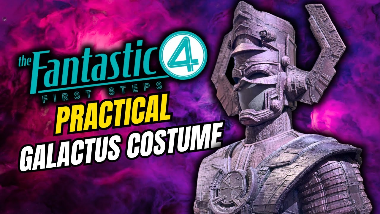 The Practical Galactus Costume | Fantastic Four: First Steps