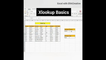 XLOOKUP Basics Explained in 1 Minute #shorts #viral #trending