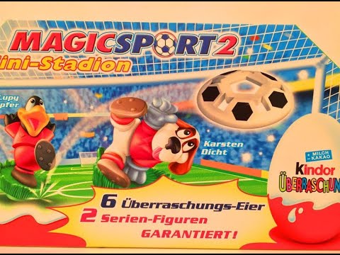 Киндер Сюрприз Футболисты на русском языке,KInder Surprise Magic Sport